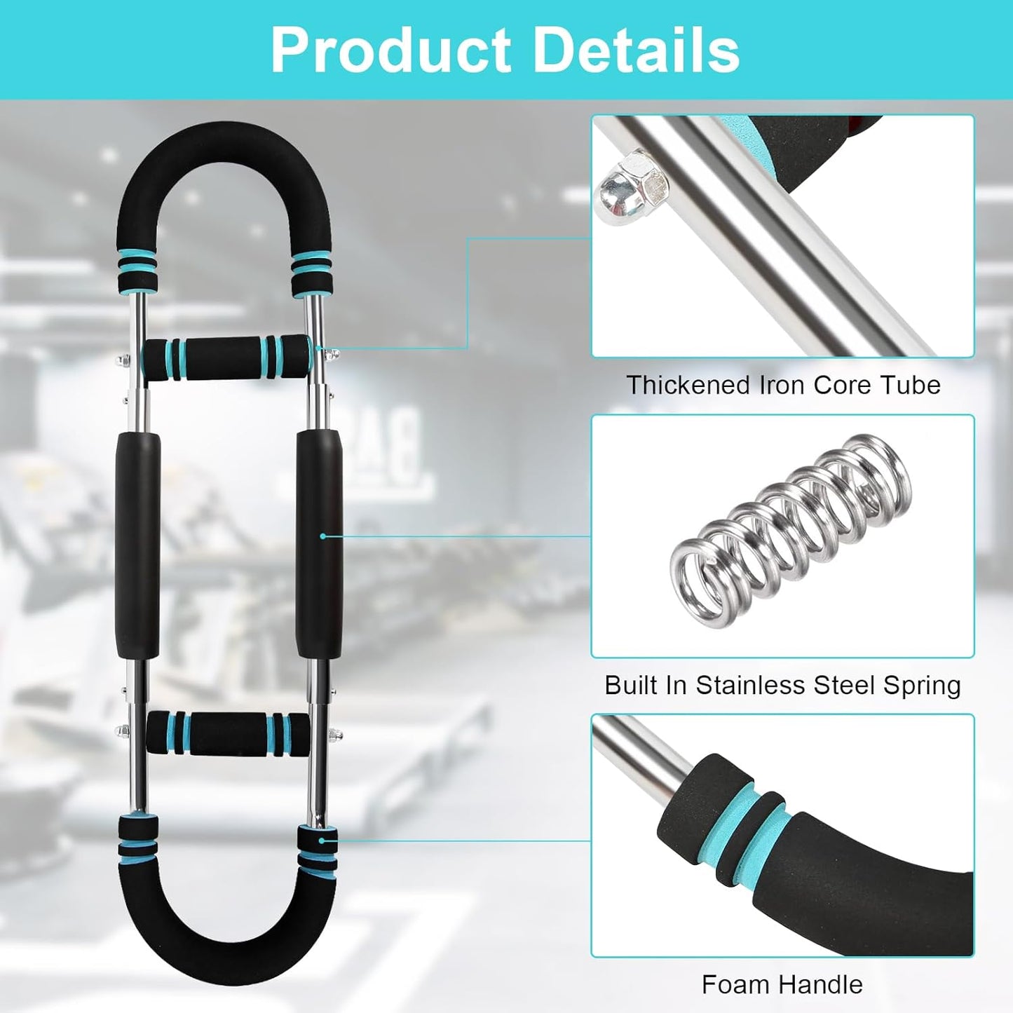 Nexo™ ForceBar - simple, aggressive, gym-ready